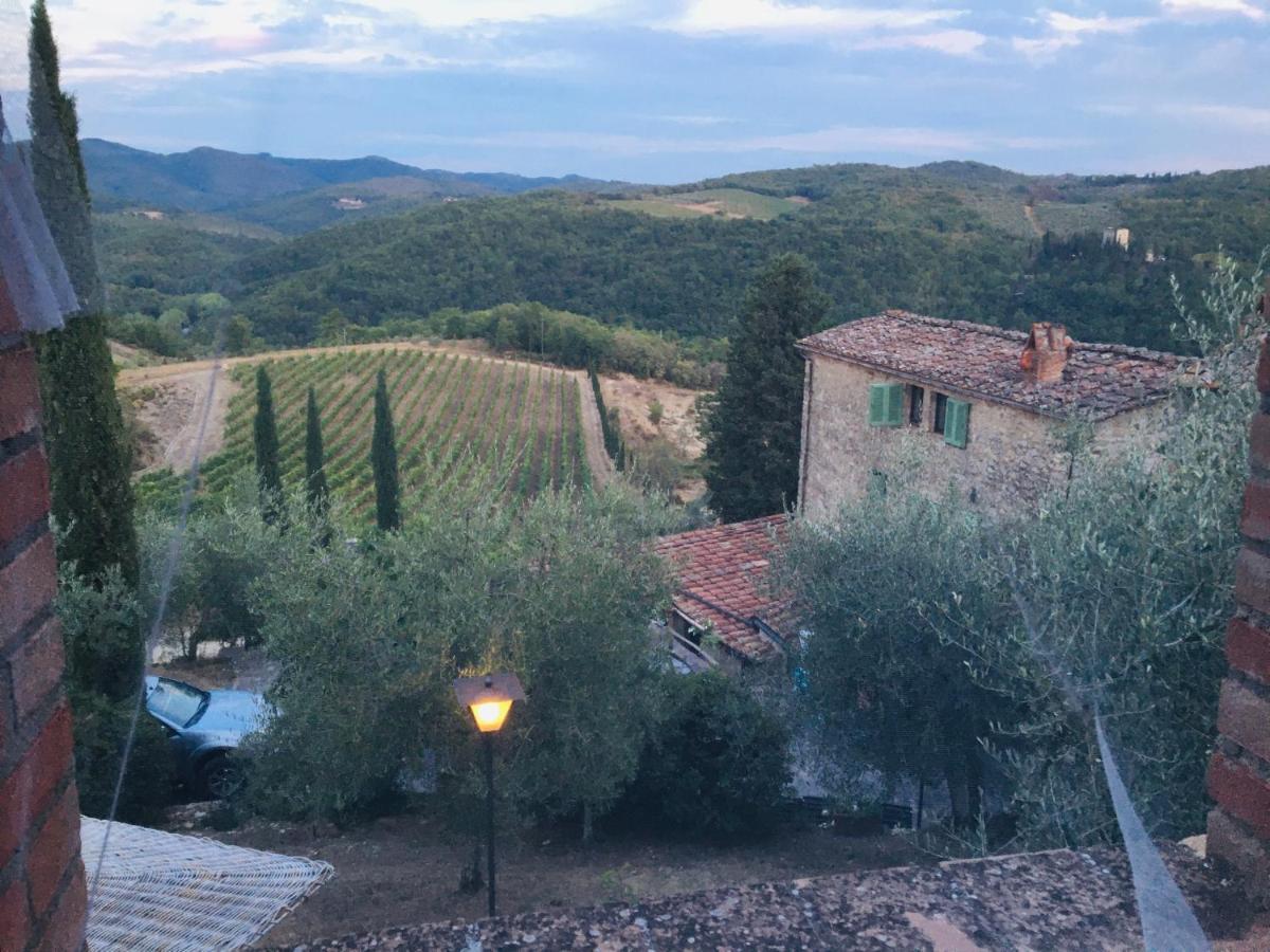 Celle Di Lecchi Nel Chianti Villa San Sano Exterior photo